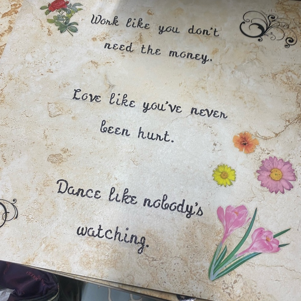 Work like you don’t need the money